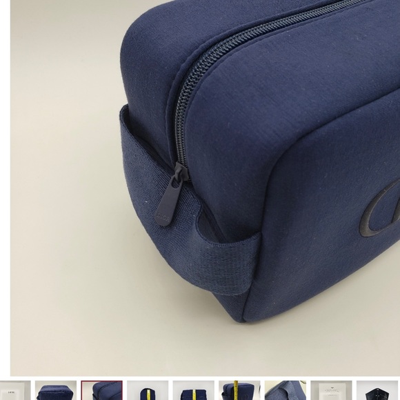 DIOR Cosmetics Toiletry Bag Blue - Picture 4 of 8